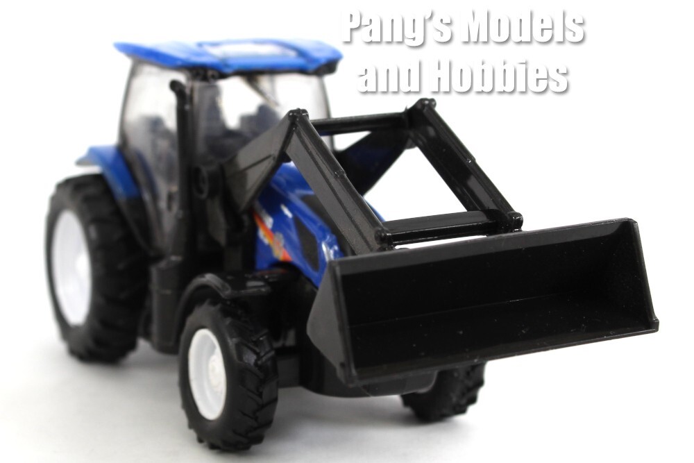4 Inch New Holland Tractor T6 with Loader 1/48 Scale Diecast & Plastic Model