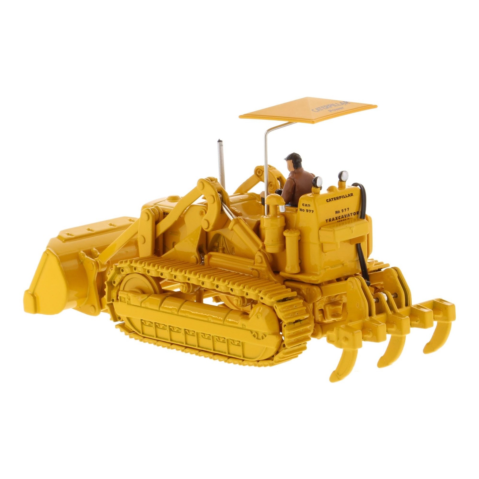 1:50 Scale Cat 977D Traxcavator | Vintage Series Cat Trucks & Construction Eq…