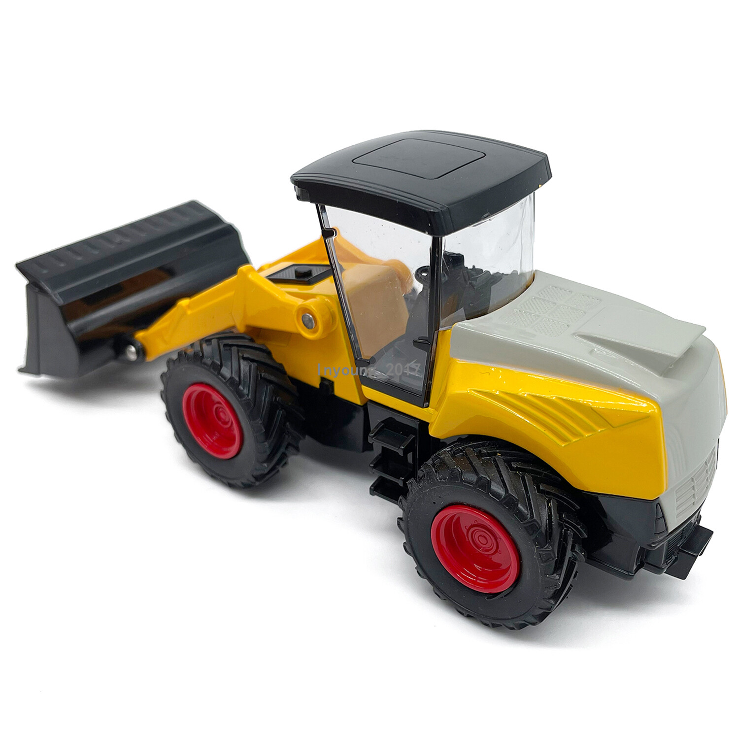 Construction Wheel Loader Truck Toy Diecast Toy Tractor for Boys Kids Gifts