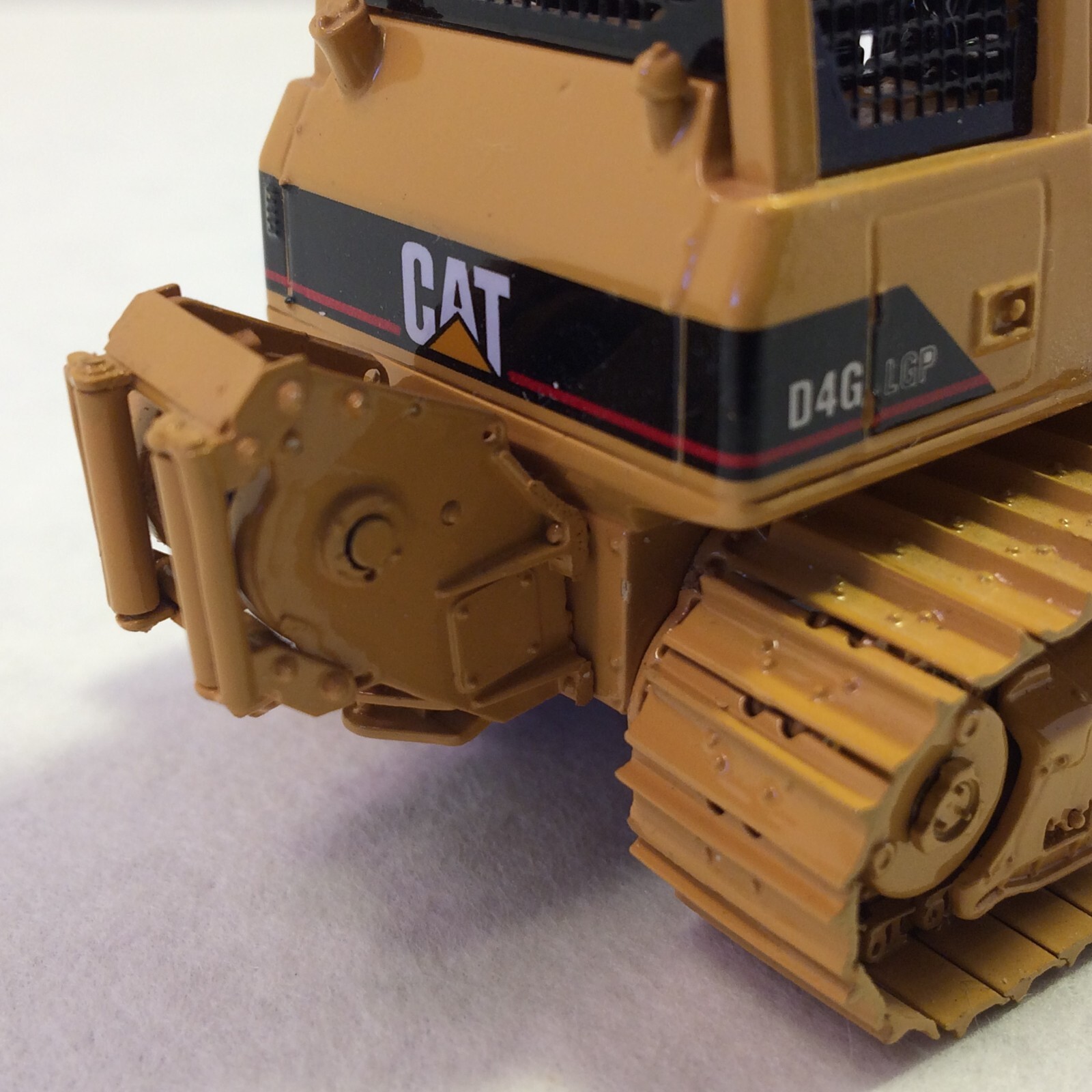 CCM Caterpillar Cat D4G LGP w/ WINCH 1:48 Brass Vintage NIB w/ COA