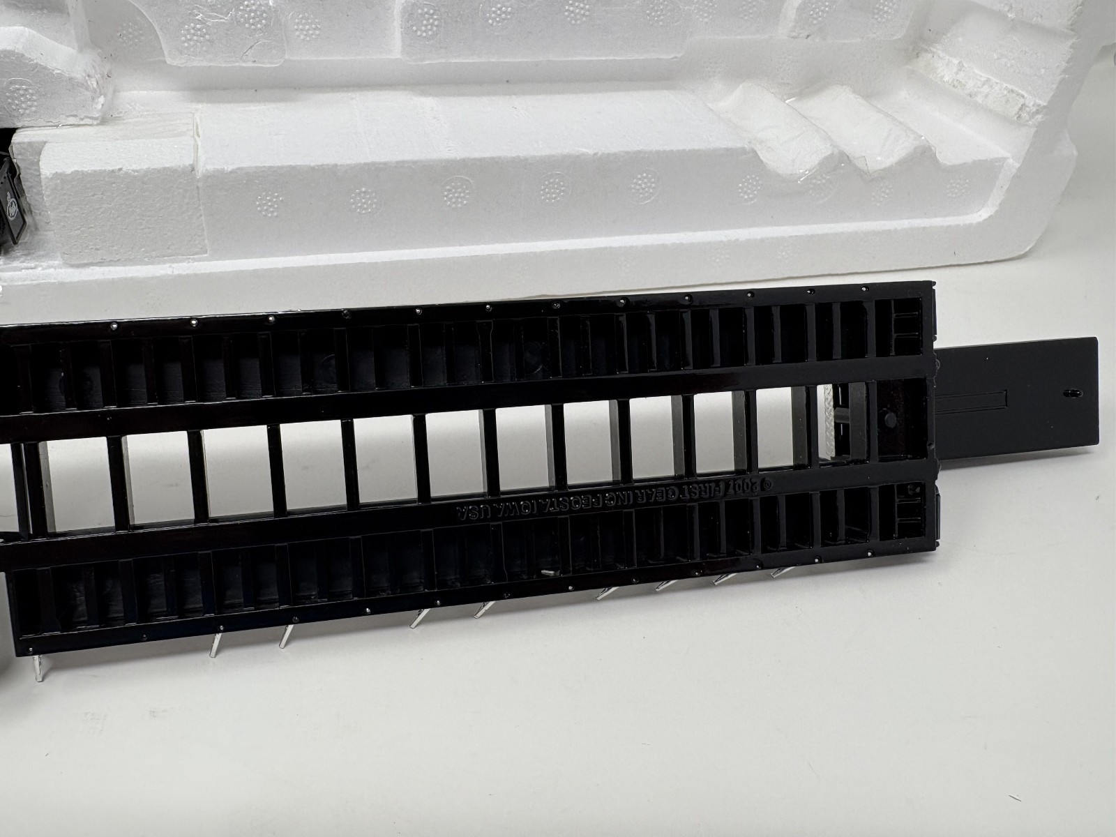 New! 1/50 First Gear Mack Granite MP Engine series With Triaxel Talbert Lowboy