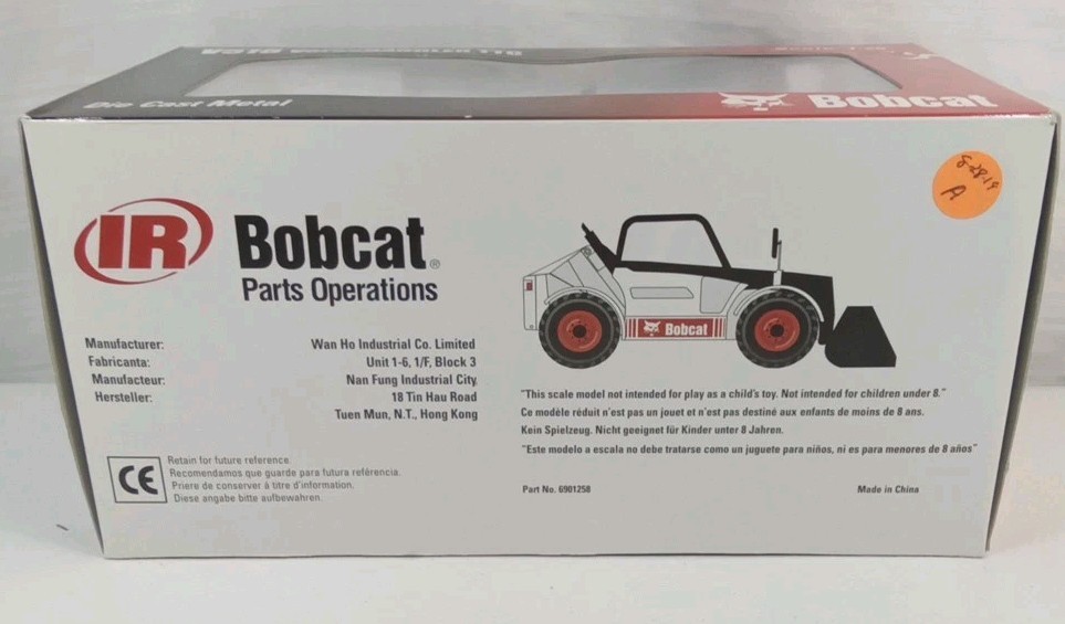 Bobcat V518 Versahandler TTC – Wan Ho 1:25 Scale Diecast Model #6901258 H