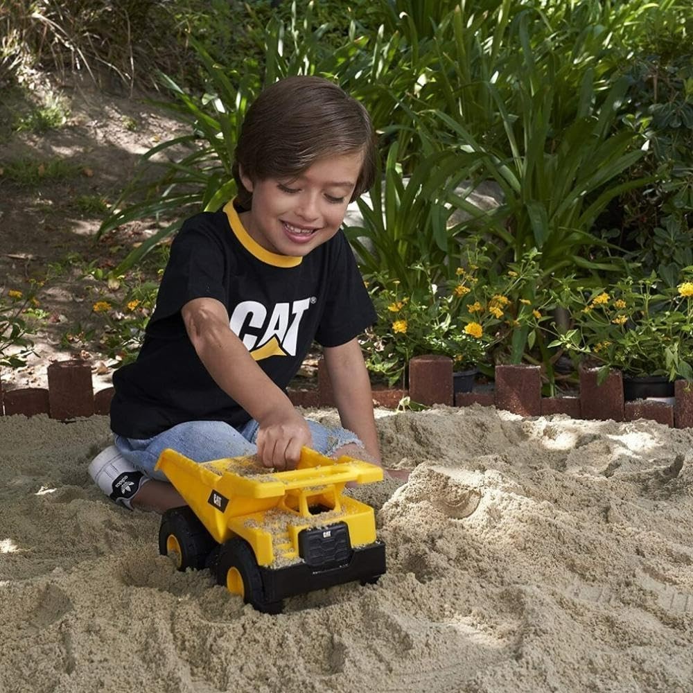 CAT Construction Toys, Construction Fleet 10″ Dump Truck Toy – Heavy‑Duty Pla…