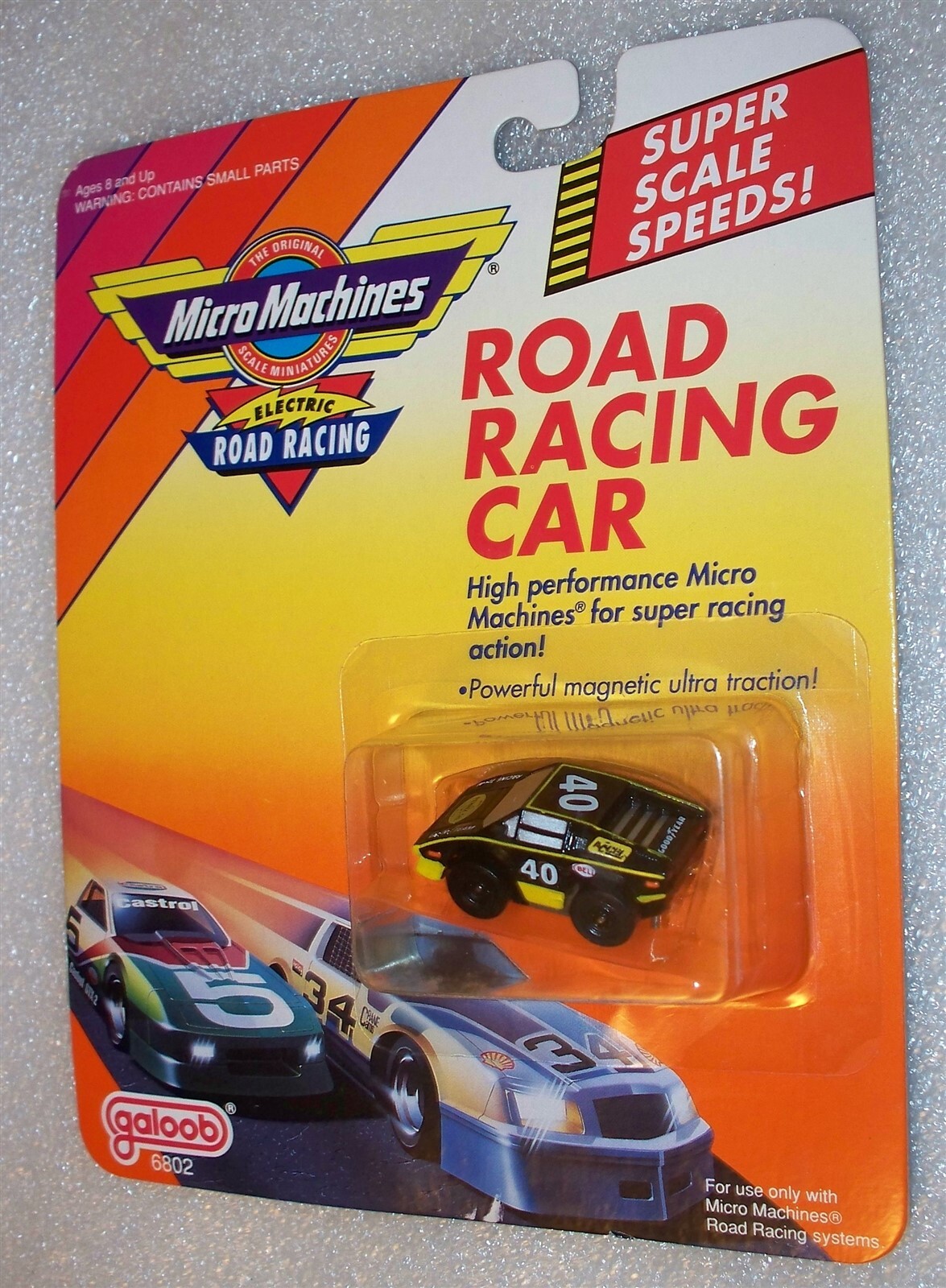 ROAD RACING CAR Micro Machines PENZ OIL #40