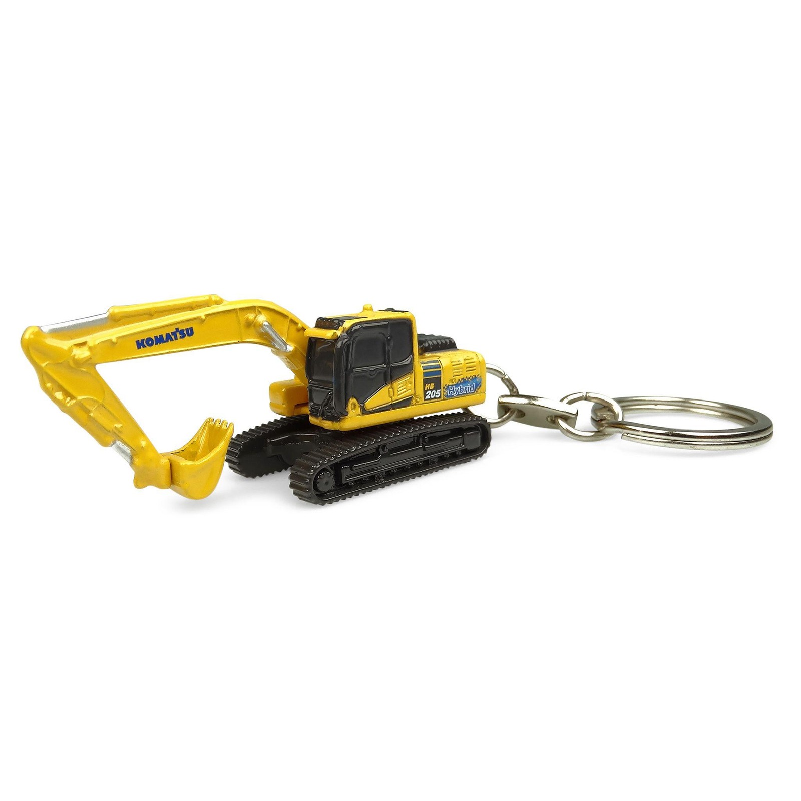 Komatsu HB205LC Hybrid Excavator Keychain by Universal Hobbies, UH5853