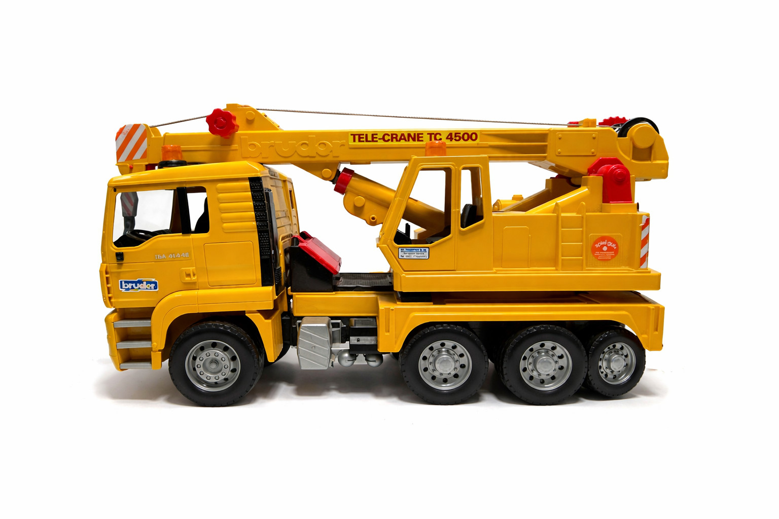 Bruder MAN TGA 4144 Tele-Crane TC 4500 Construction Truck Toy Germany
