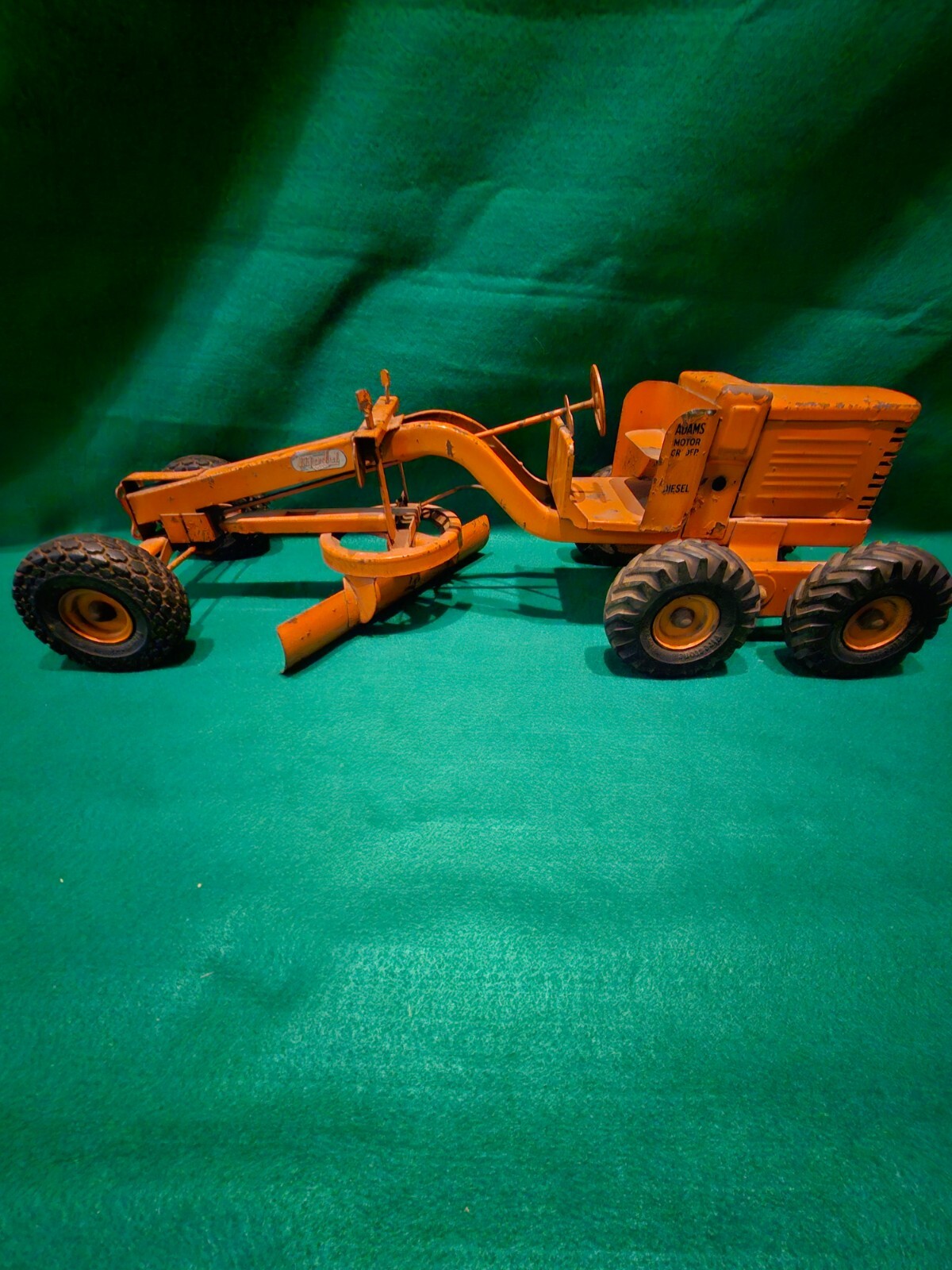 Vintage Doepke Model Toys Adams Road Grater Diesel Motor Grader