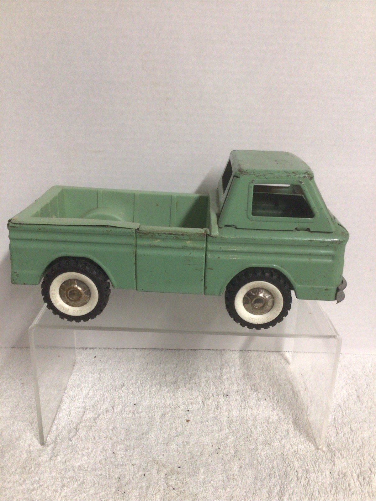 Vintage 10” Structo 1960s Rampside Corvair Pickup Mint Green – PRESSED STEEL USA