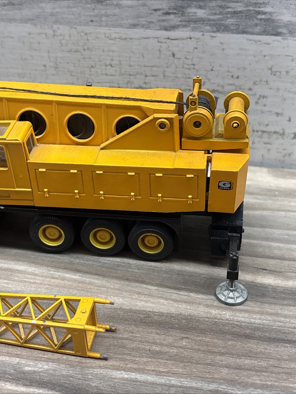 NZG #152 Grove DIE CAST Boom CRANE 1:55 SCALE USED Germany