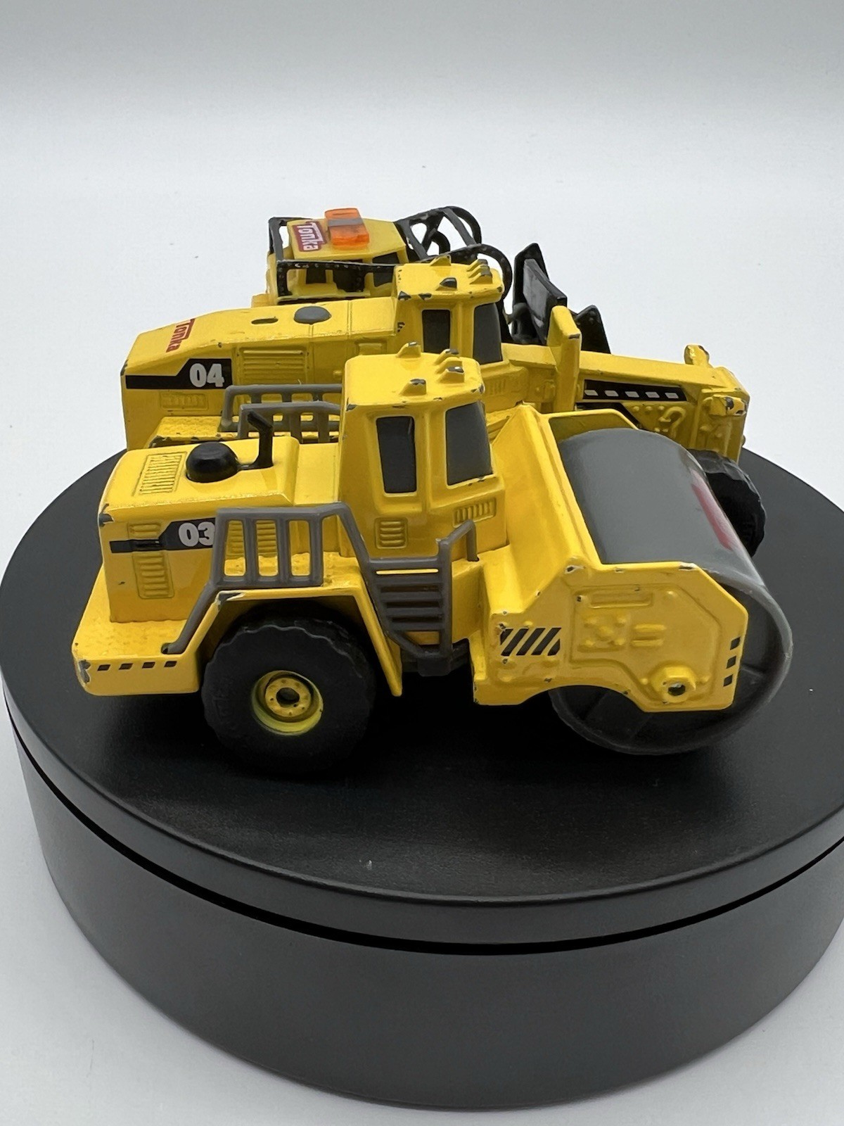 Lot of 3 Tonka Real Tough 2016 Diecast Construction Crew Road Equipment 1:64