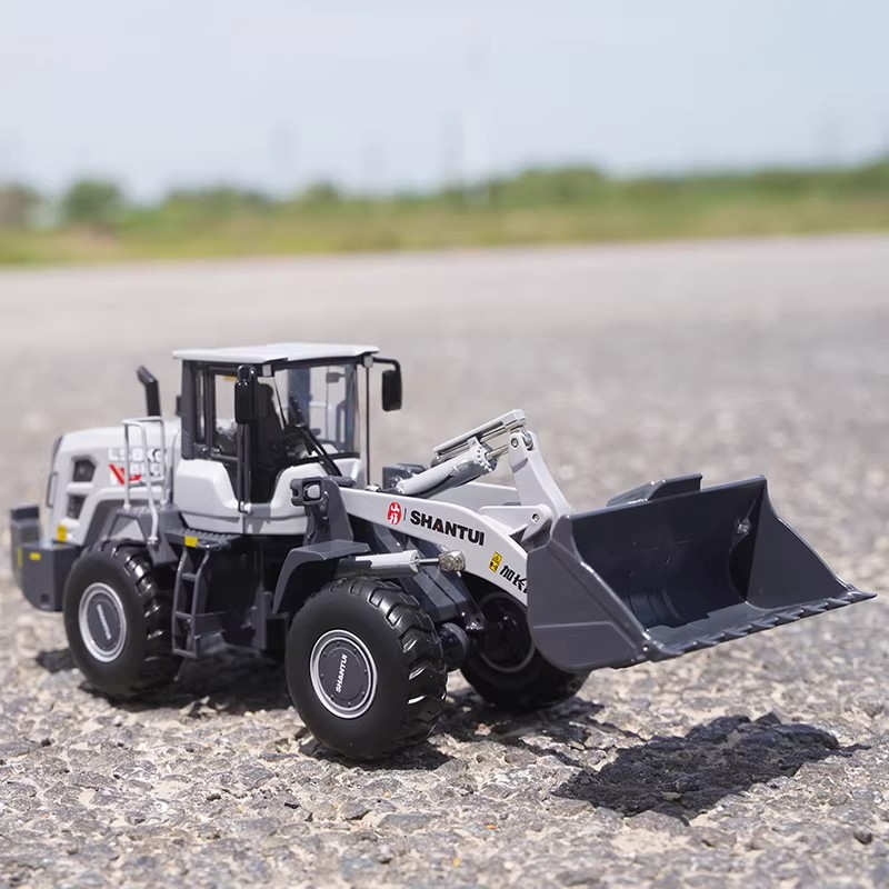 1/35 Scale SHANTUI L58K Wheel Loader DieCast Model Collection Toy Gift In Stock