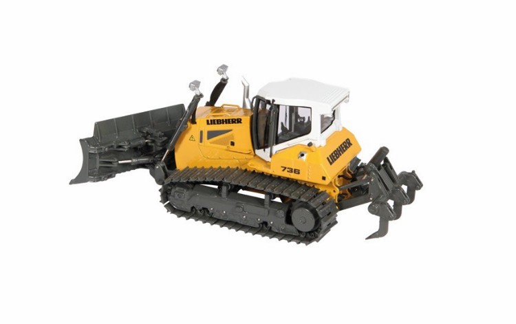 NZG 1/50 LIEBHERR PR736 LGP LITRONIC Bulldozer Model #927