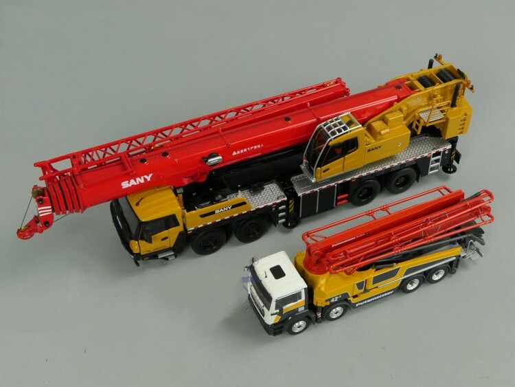 1:36 45CM SANY STC800T6 ALL TERRAIN CRANE Construction Equipment Diecast Model