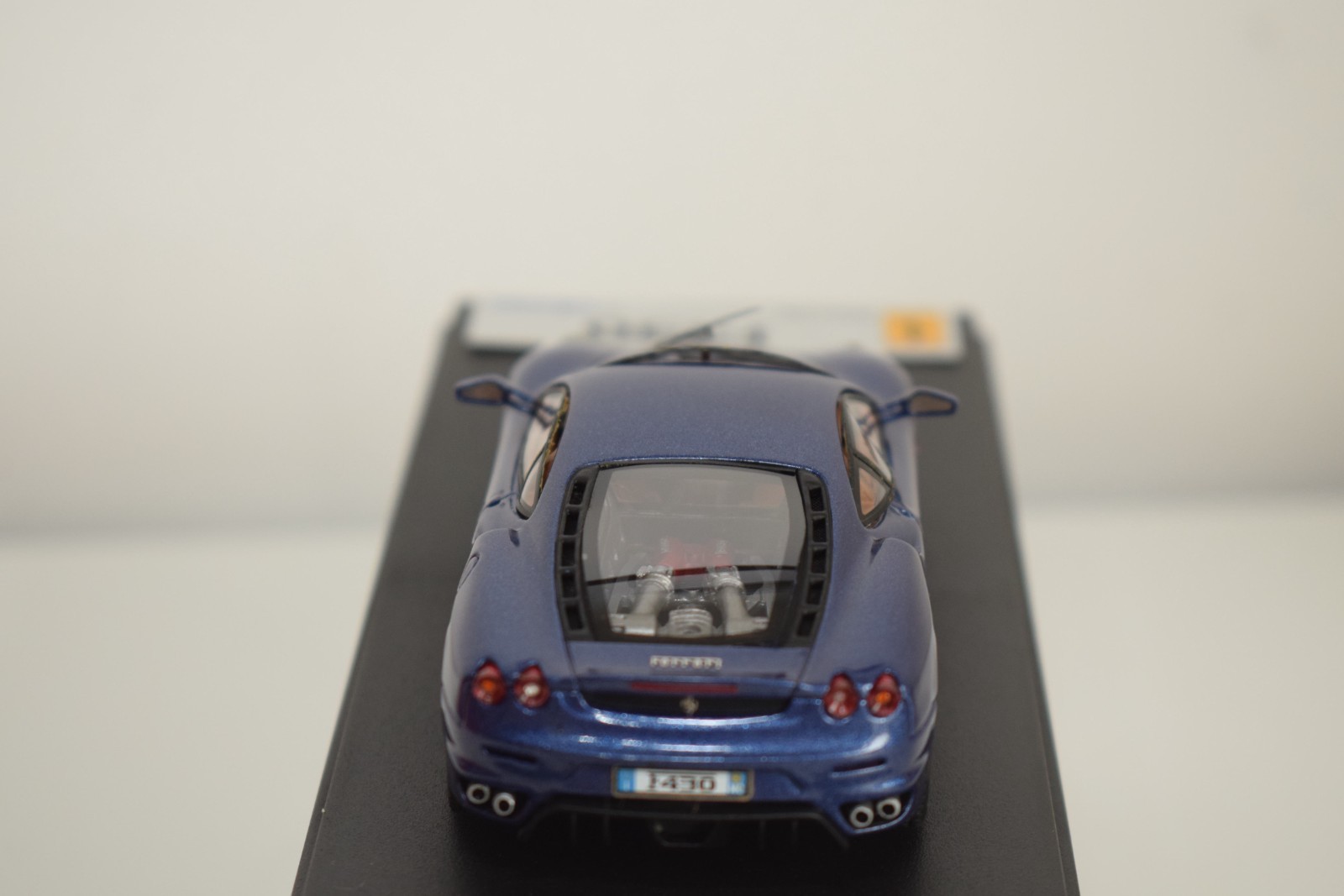 C10 1:43 LOOKSMART LS112C LS112 C FERRARI F430 MET. BLUE MIB RARE
