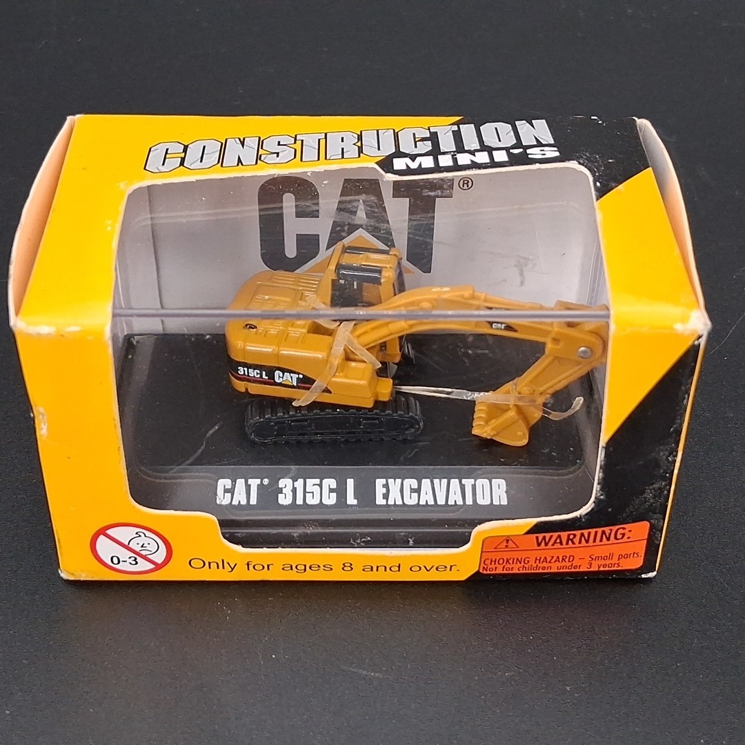 Lot of 2 Cat Construction Mini Caterpillar 315C L & 906 Wheel Loader Diecast LN