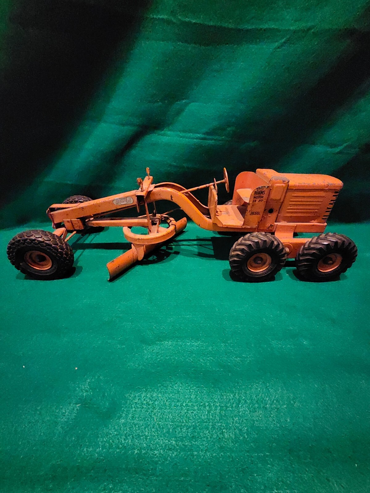 Vintage Doepke Model Toys Adams Road Grater Diesel Motor Grader