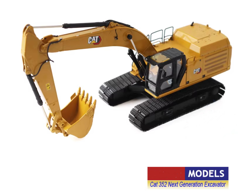 1:50 DM CAT 352 Next Generation Excavator Construction Machinery Diecast Model