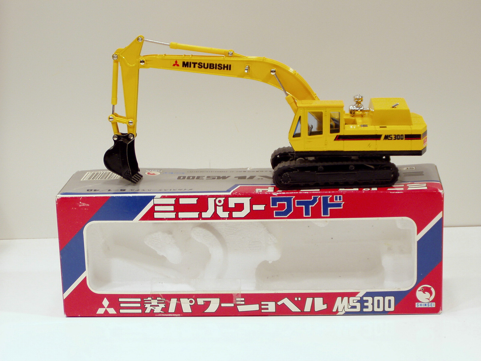Mitsubishi MS300 Excavator – 1/48 – Shinsei #606 – N.MIB