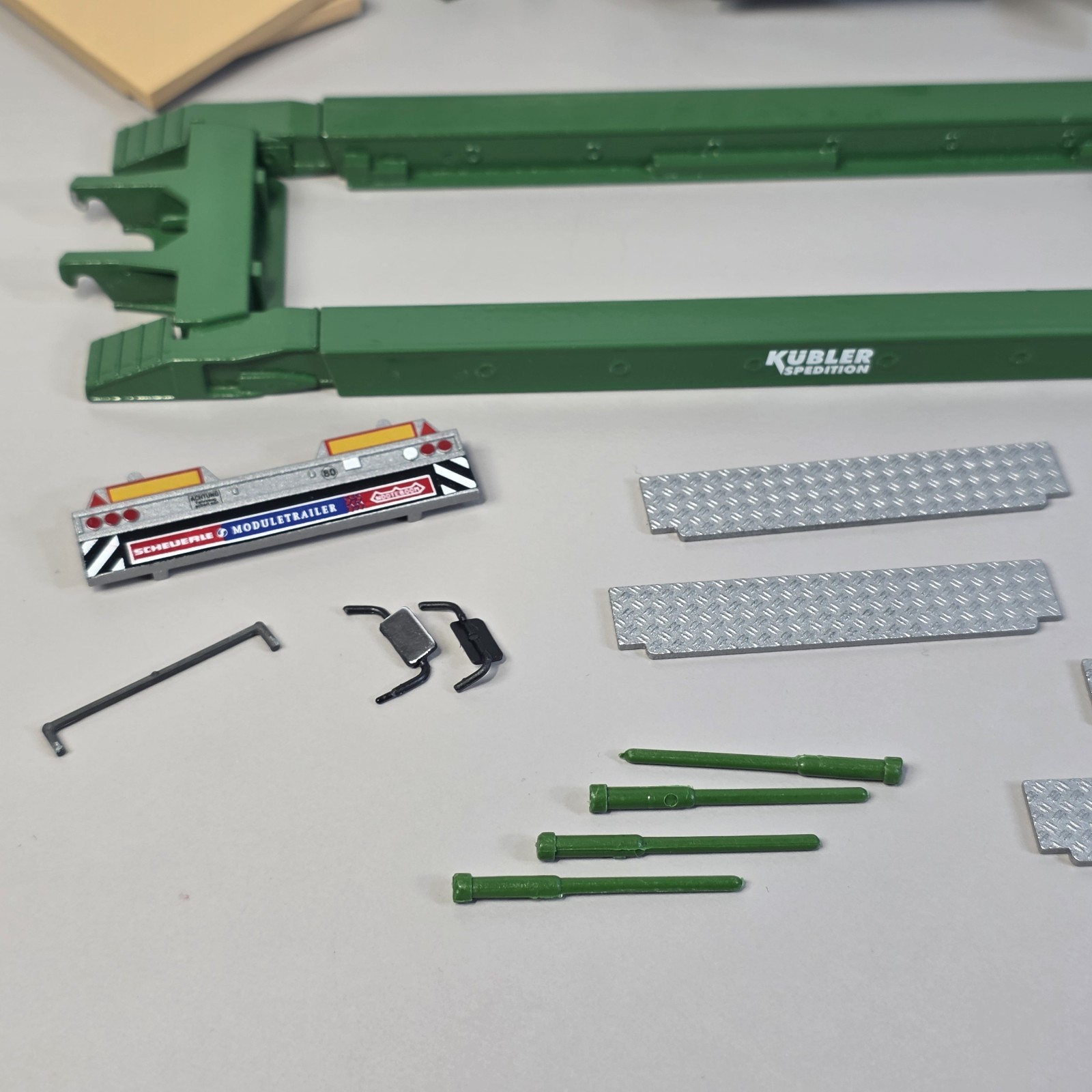Conrad #40125 Kubler Spedition MB Actros Scheuerle-Noteboom 2 + 3 + 4 Axle 1:50