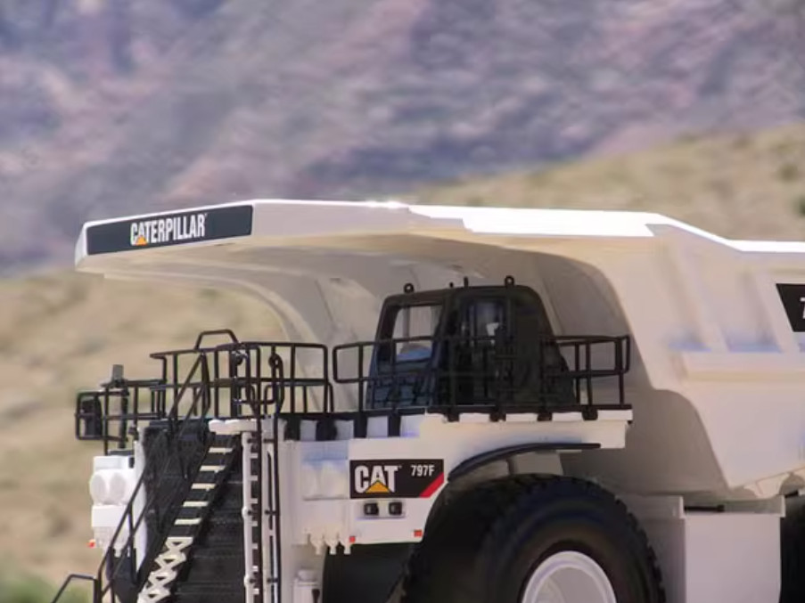 1:50 CAT 797F Off-Highway Truck Mine Dump Truck Construct Machine Diecast Model