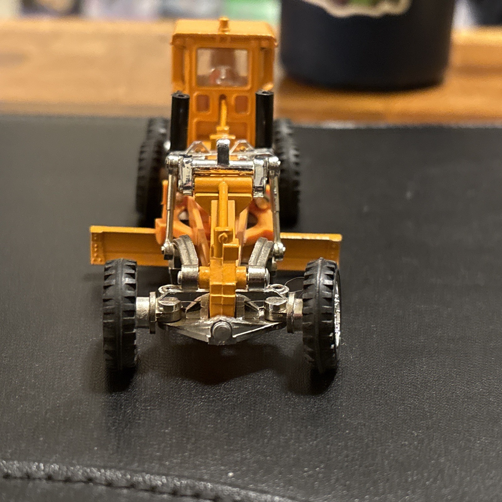 1978 Shinsei Mini Power 1/68 Mitsubishi Hydraulic Motor Grader No. 26