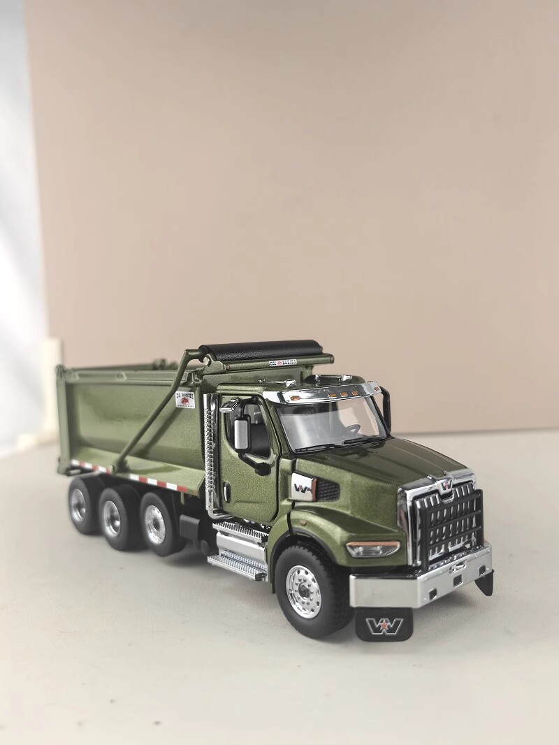 DM 1/50 WESTERN STAR 49X SBFA OX BODIES STAMPEDE DUMP TRUCK Diecast Model 71086