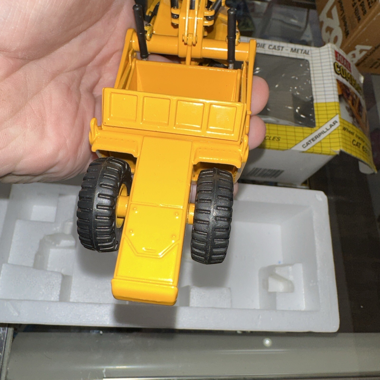 Joal #219 Diecast, CAT 631D Motor Scrapper – 1:70 Caterpillar Compact Die Cast