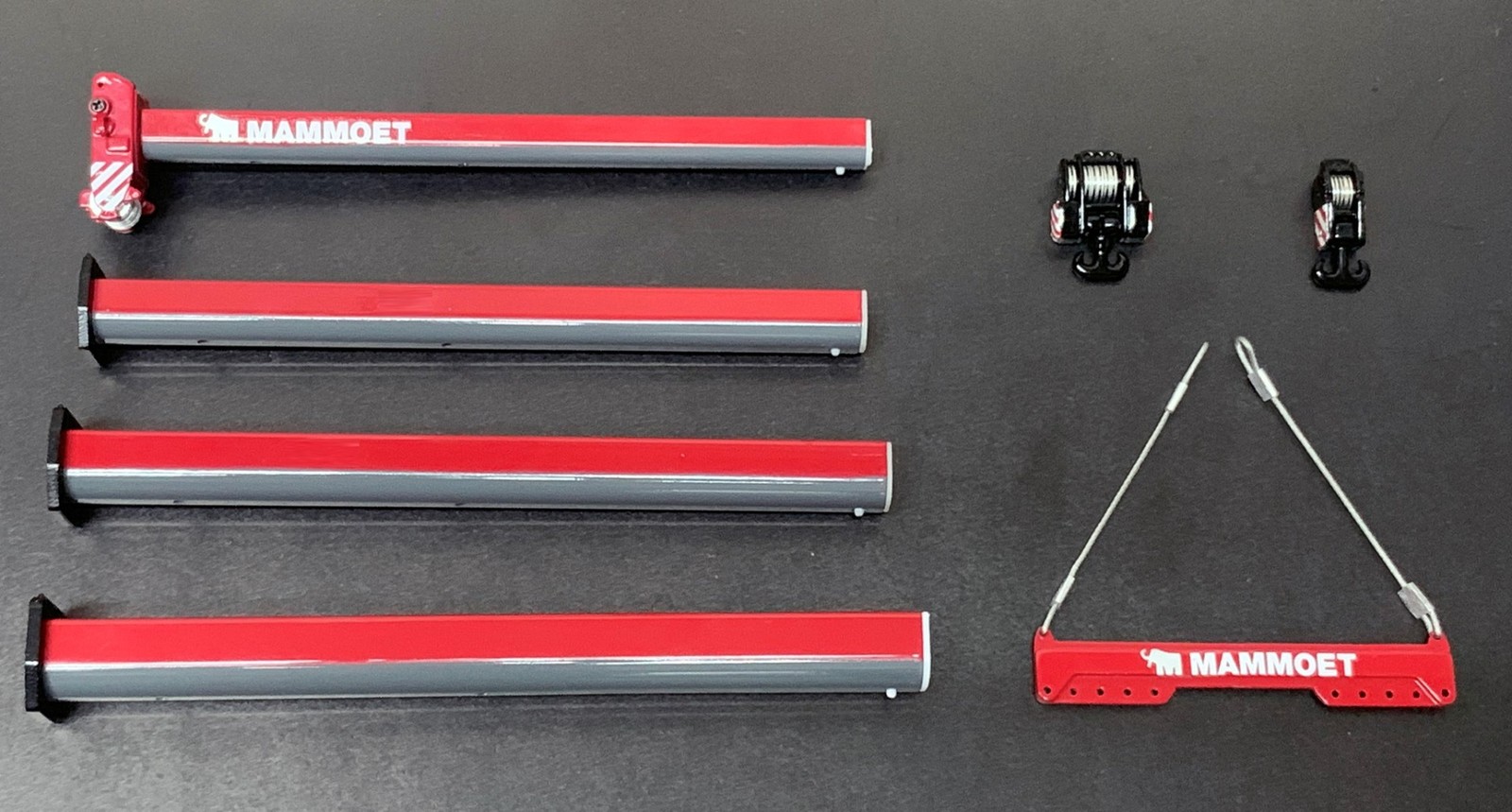 KRANLAB SCALE MODELS,Accessories for LTM 1500 crane – Hook jibs and spreader …