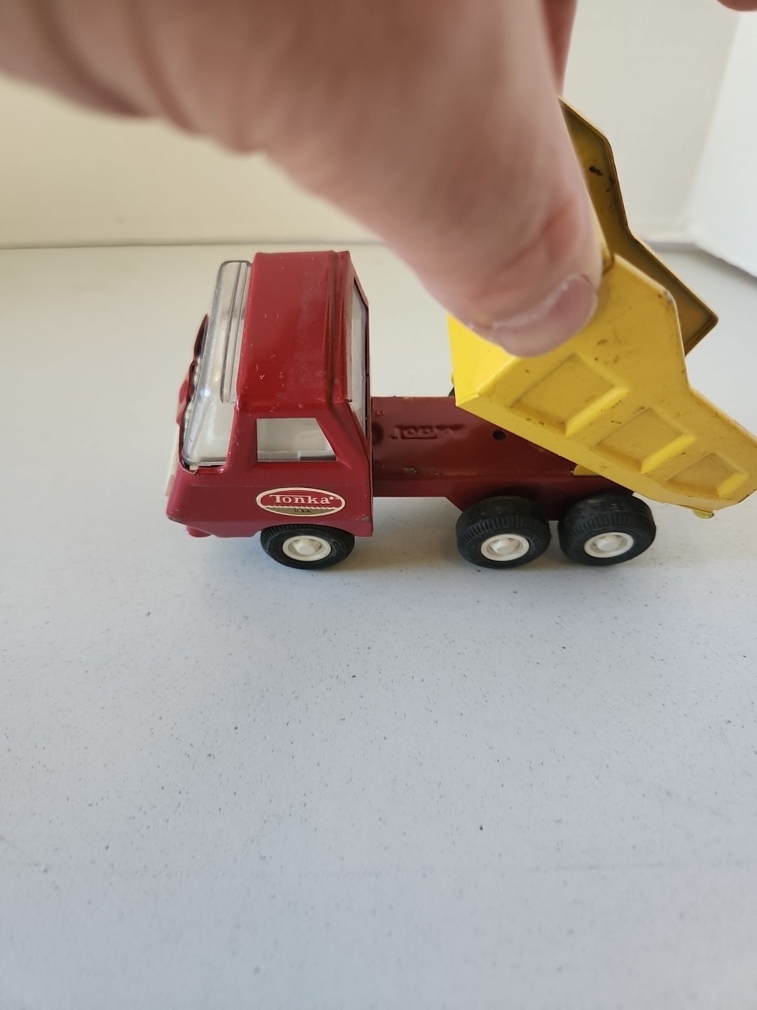 1960’s Tonka Dump Truck 535 – Vintage Construction Equipment Pressed Steel Toy