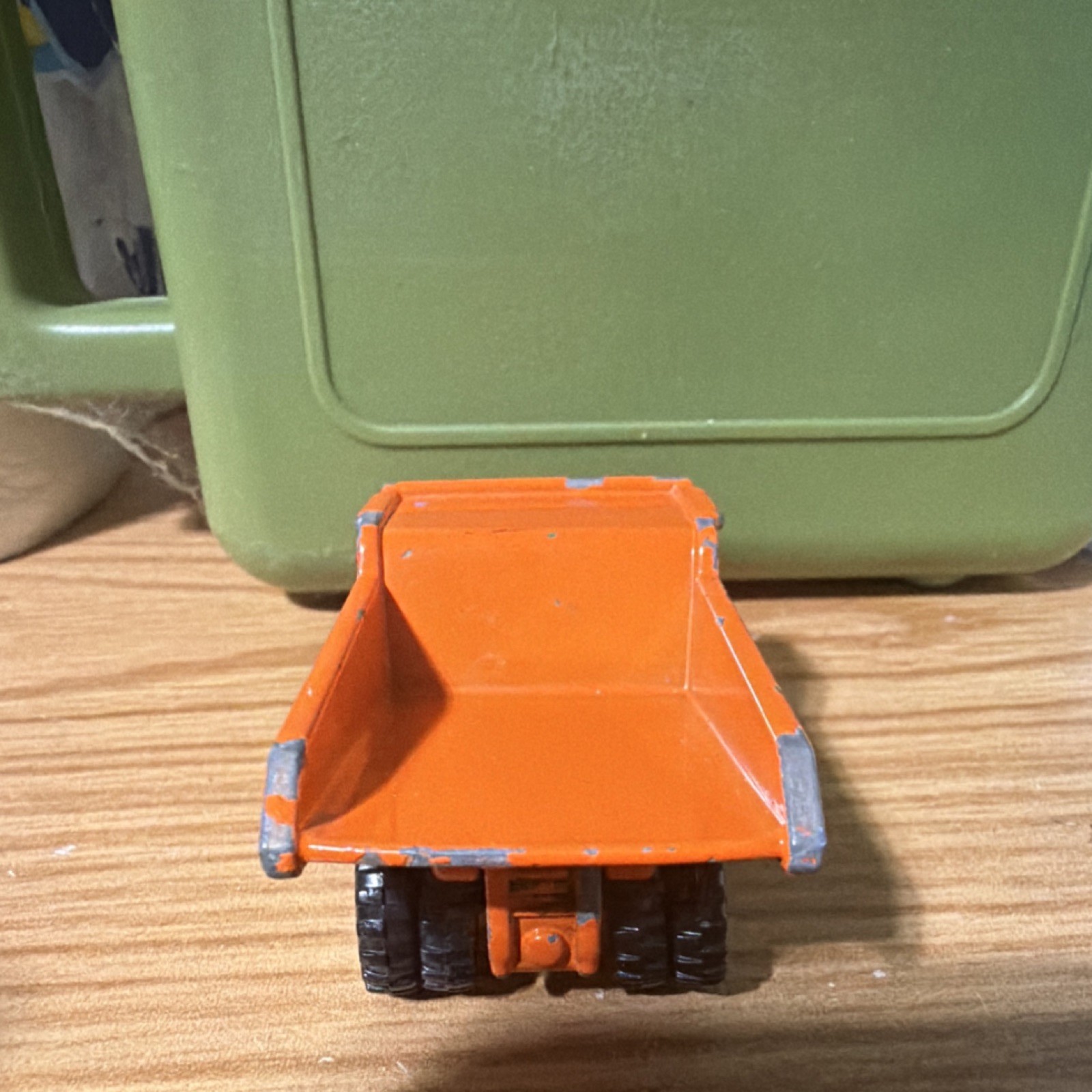 Tomica Hitachi EH3500ACII Dump Truck No.130 1:144 Diecast Tipping Orange