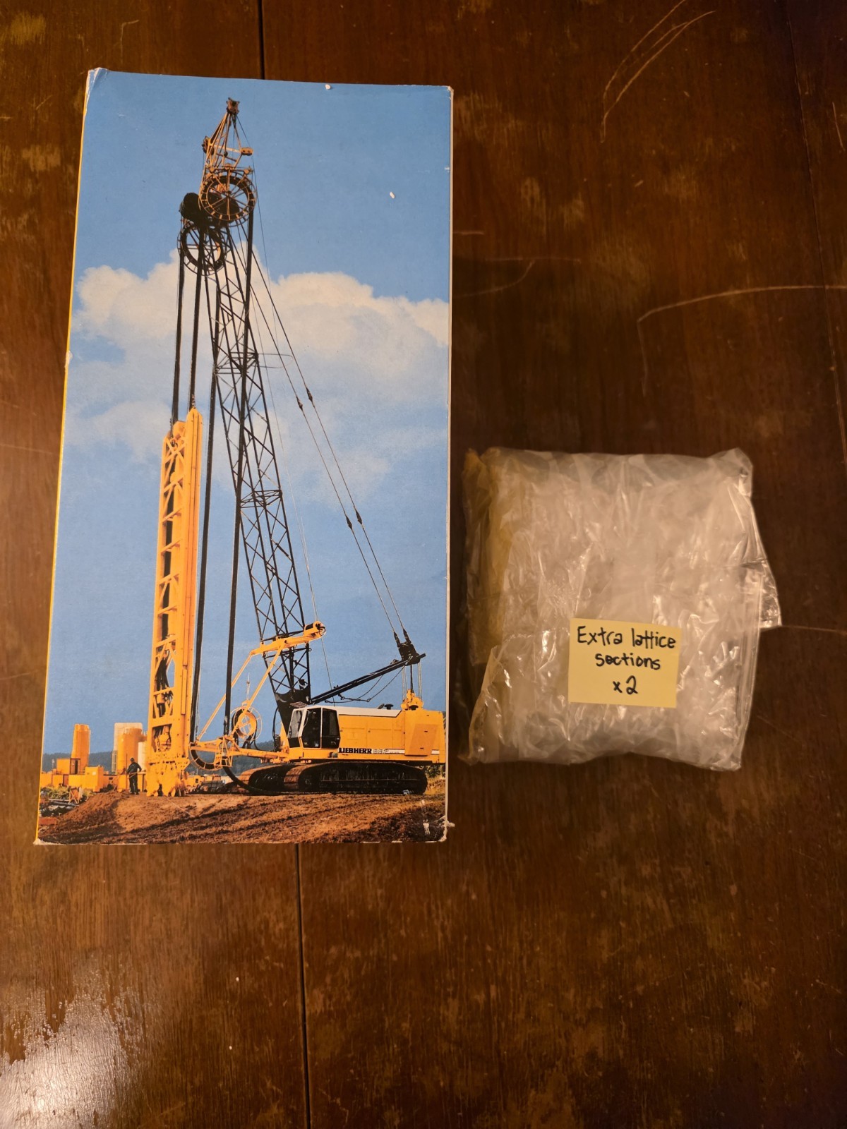 Diecast Liebherr HS 883 Crawler Crane: Conrad 1:50 Scale (Used)