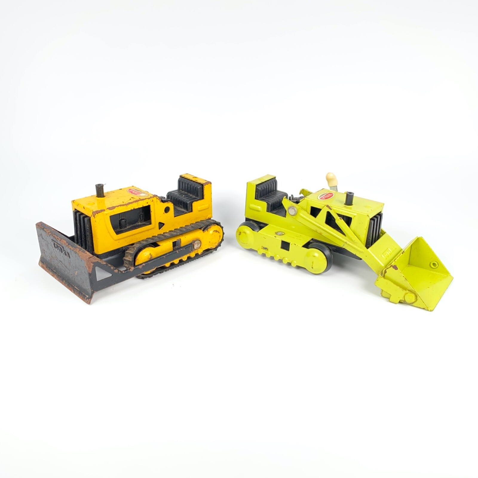 Tonka Minis Bulldozer Front End Loader Earth Mover Lot 1960s-1970s #55290 Mound