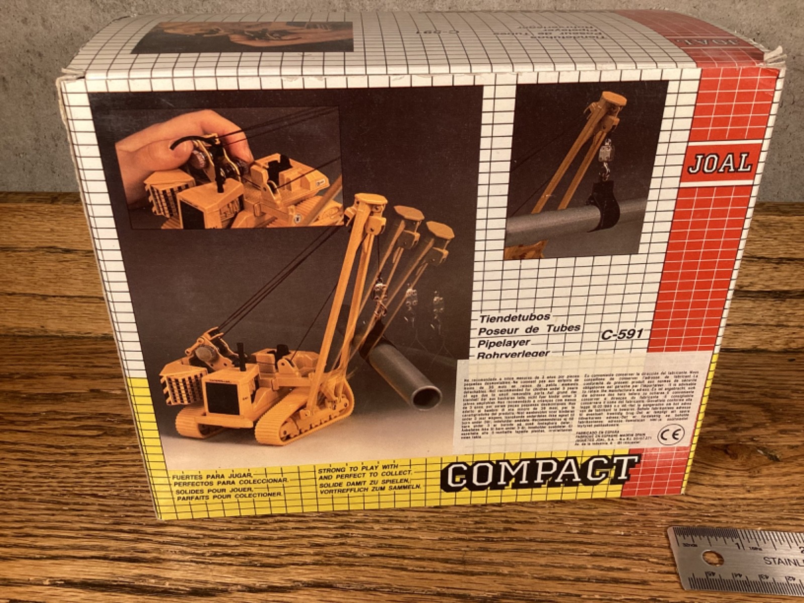 JOAL CATERPILLAR CAT 591 PIPELAYER #224 SCALEC1:50 DIECAST NEW IN BOX