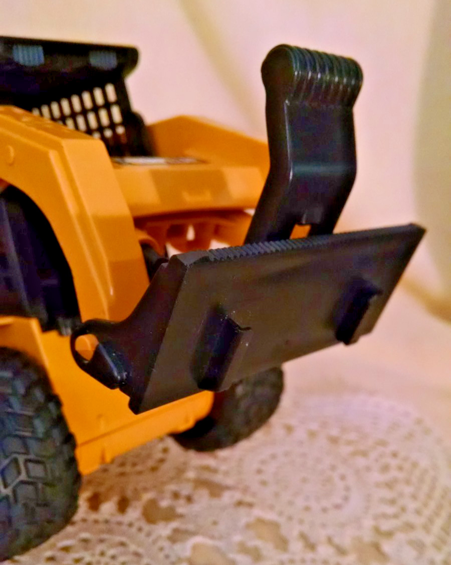 Bruder CAT Caterpillar Skid Steer Loader Plastic Loose Made Germany 1152/02 Used