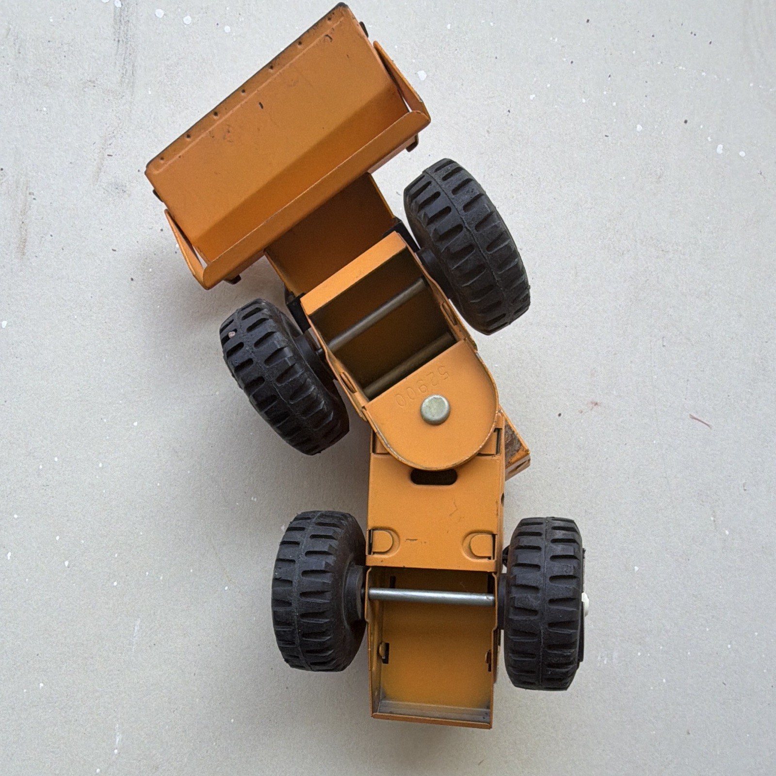 Vintage Tonka 52900 Front End Loader Pressed Steel Construction Toy Working Nice
