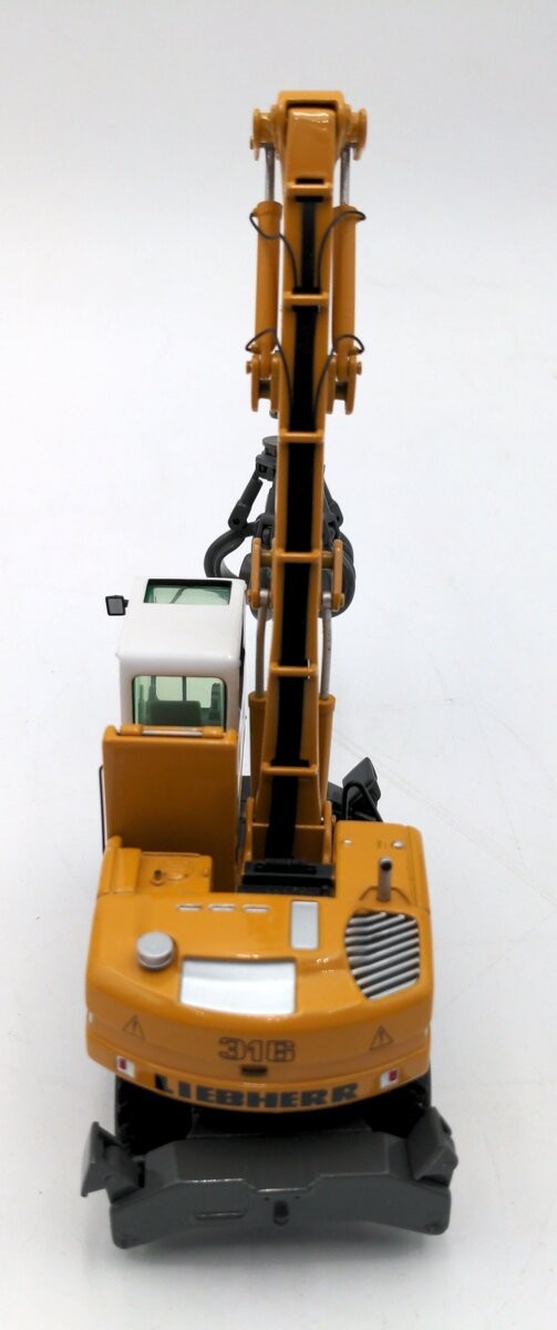 NZG 497 1:50 Scale Diecast Liebherr A316 Excavator w/ Grapple NIB