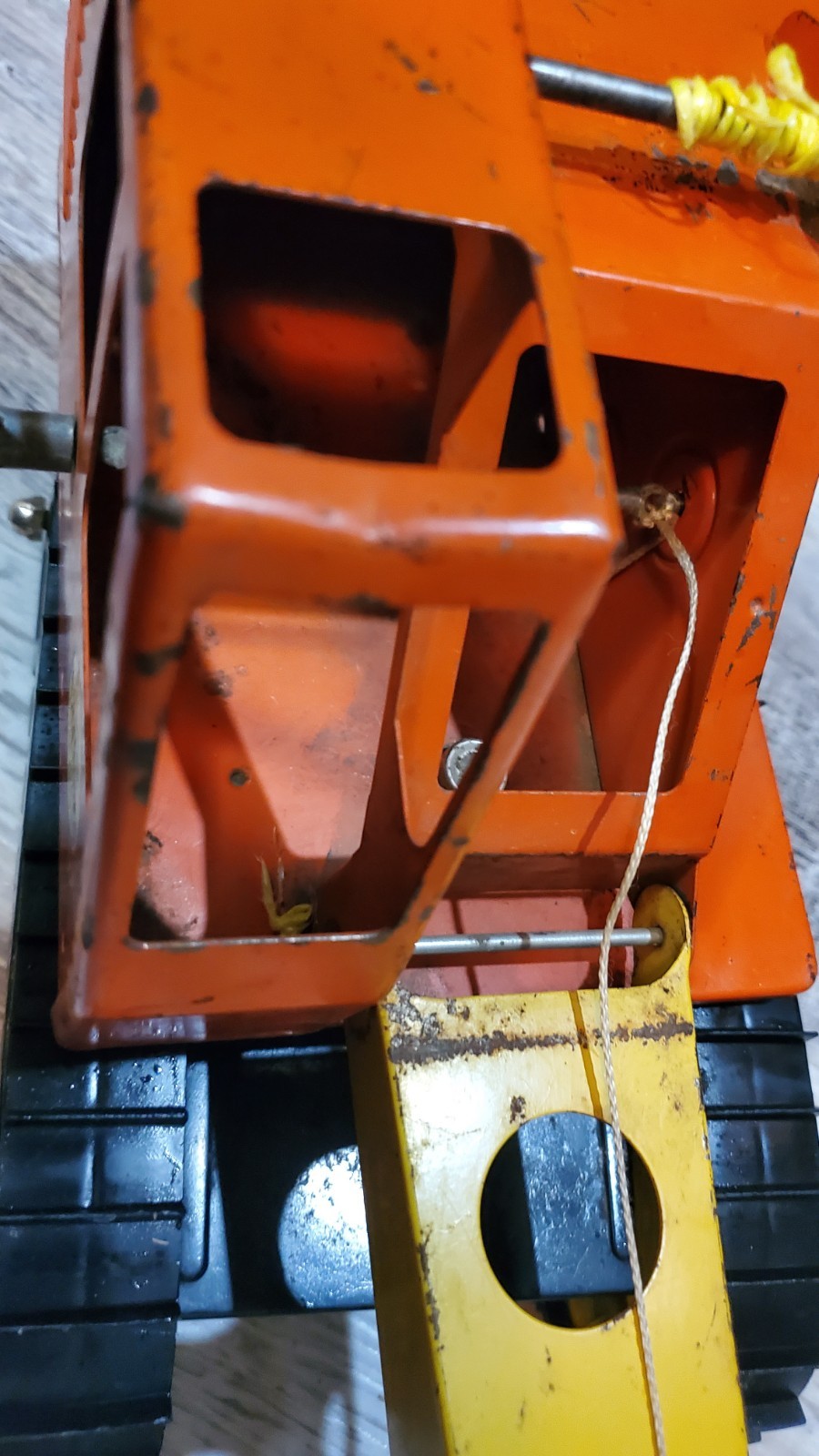 T-17 Vintage 60’s Pressed Steel Nylint Big Dig Power Digger Vehicle