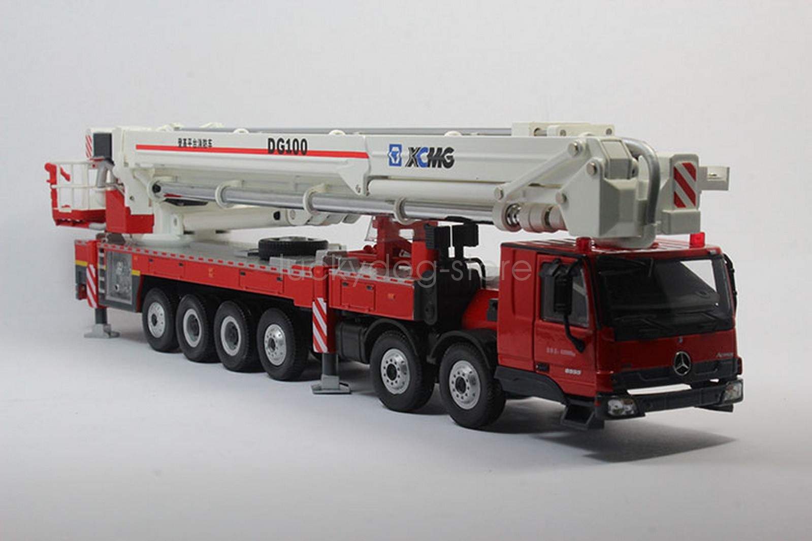1/50 XCMG DG100 Aerial Platform Fire Diecast Truck Collection NIB