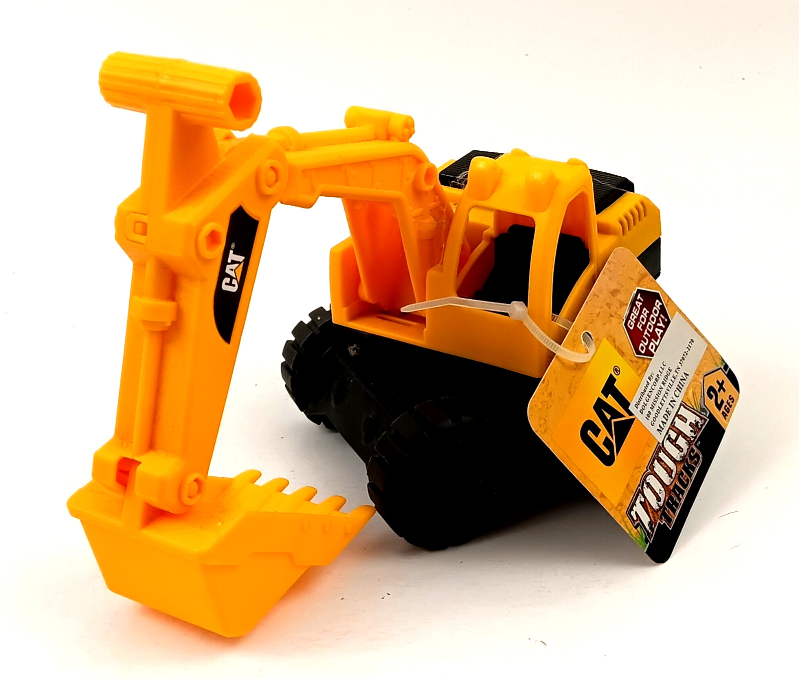 Toy State 2015 CAT Tough Tracks Mini Workers Backhoe Digger Hoe