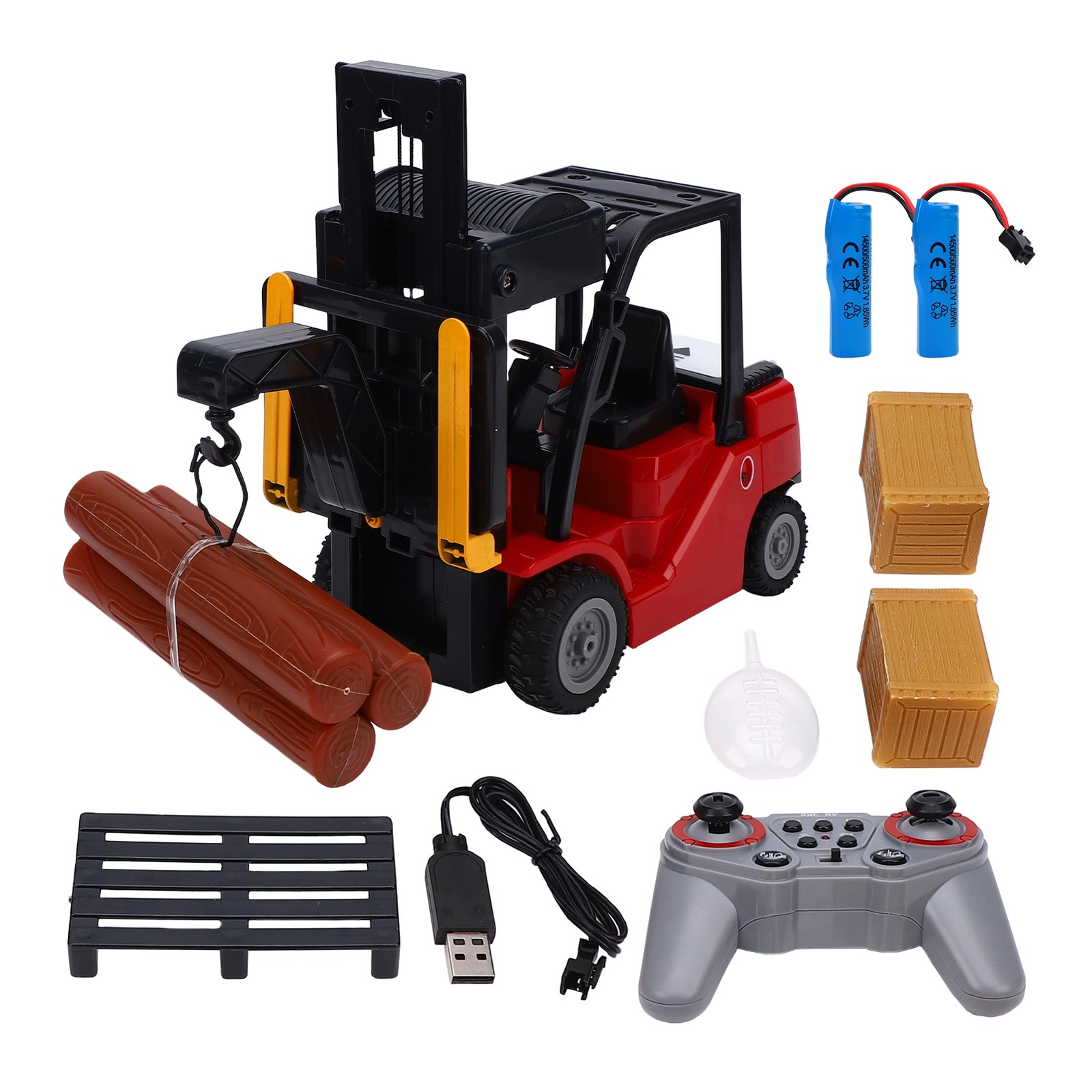 1/24 Scale Remote Control Forklift 2.4Ghz RC Construction Vehicle Toy With ALPO
