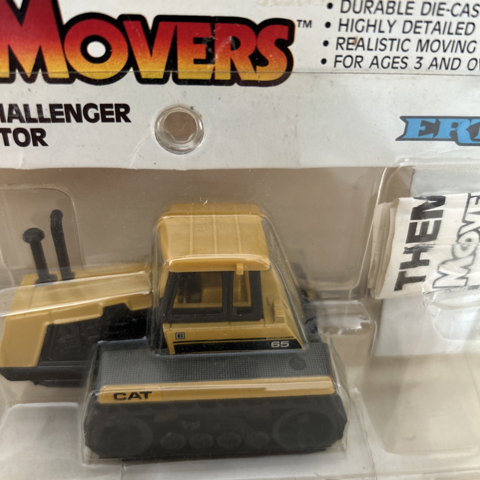 Ertl Mighty Movers Caterpillar Challenger 65 Tractor, 1:64, New in Box. Box 11