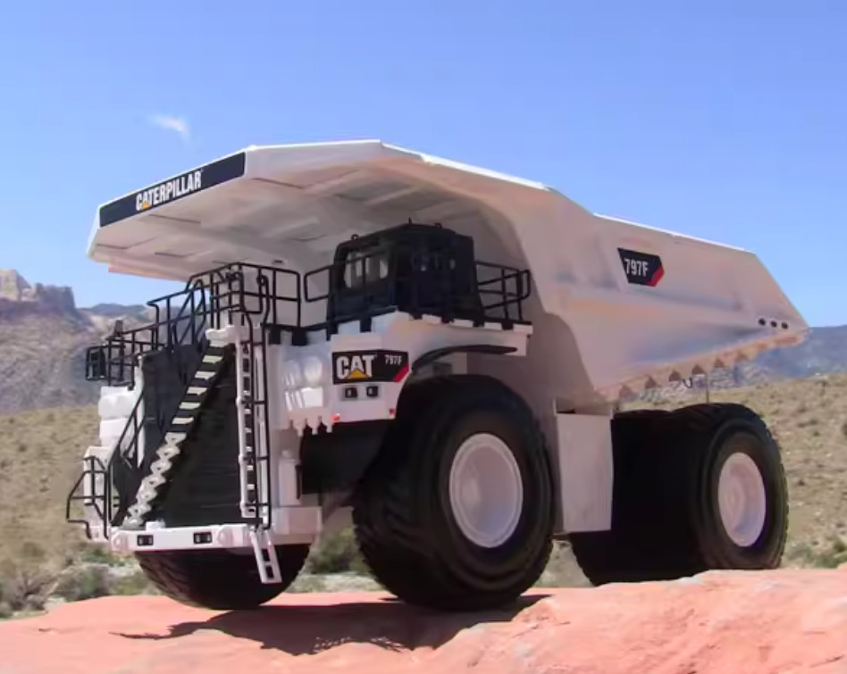 1:50 CAT 797F Off-Highway Truck Mine Dump Truck Construct Machine Diecast Model