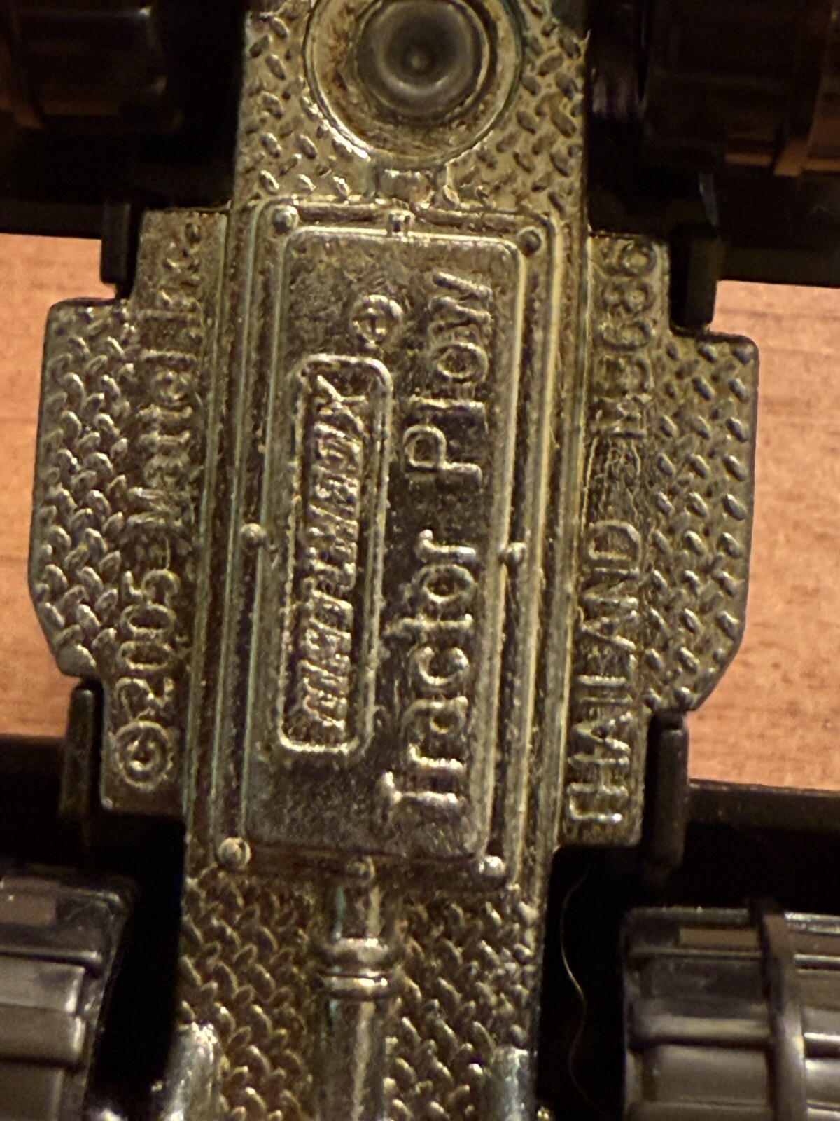 2005 MATCHBOX YELLOW ORANGE ICE PLOW