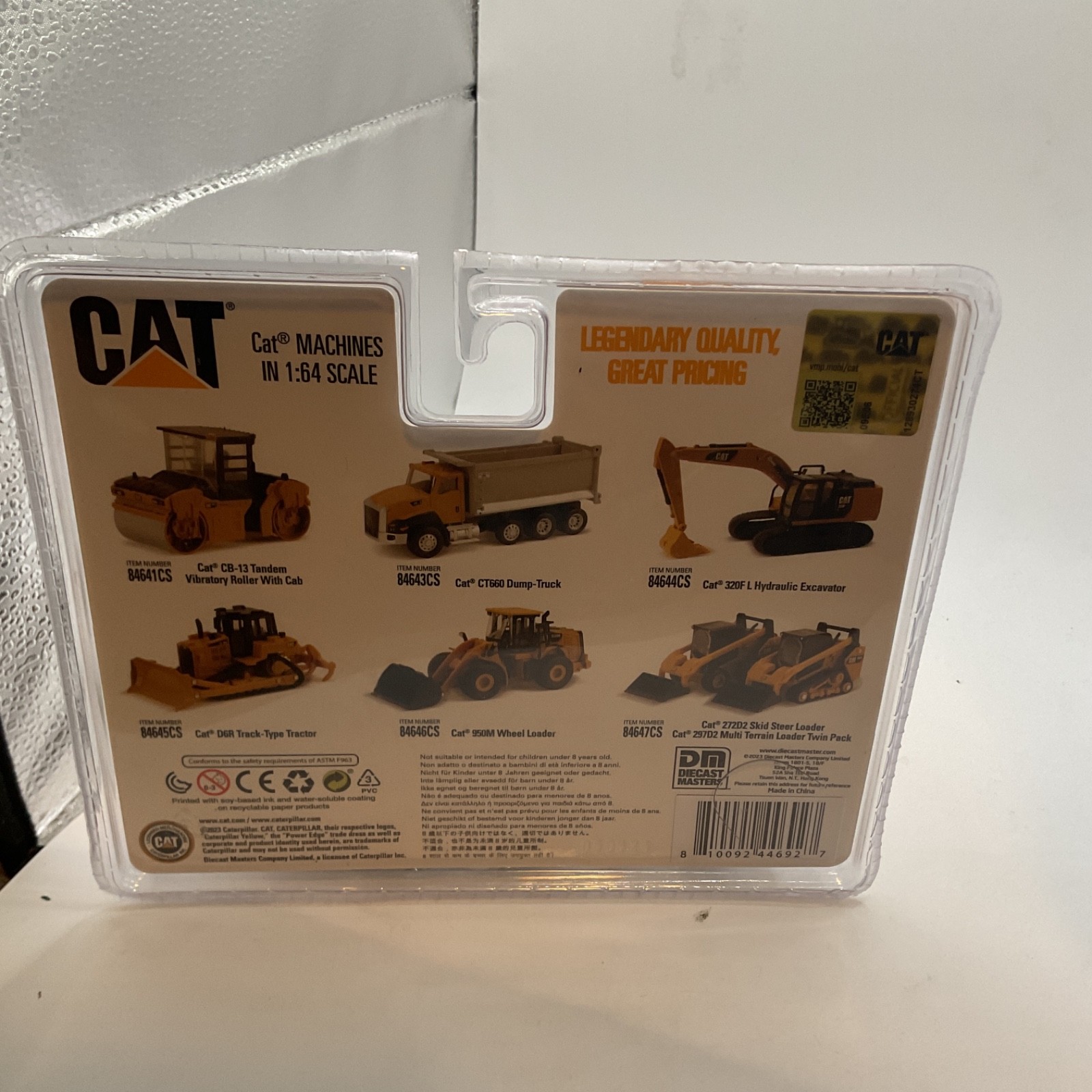 Diecast Masters – 1:64 Scale Cat 950M Wheel Loader (BBDM84646CS)