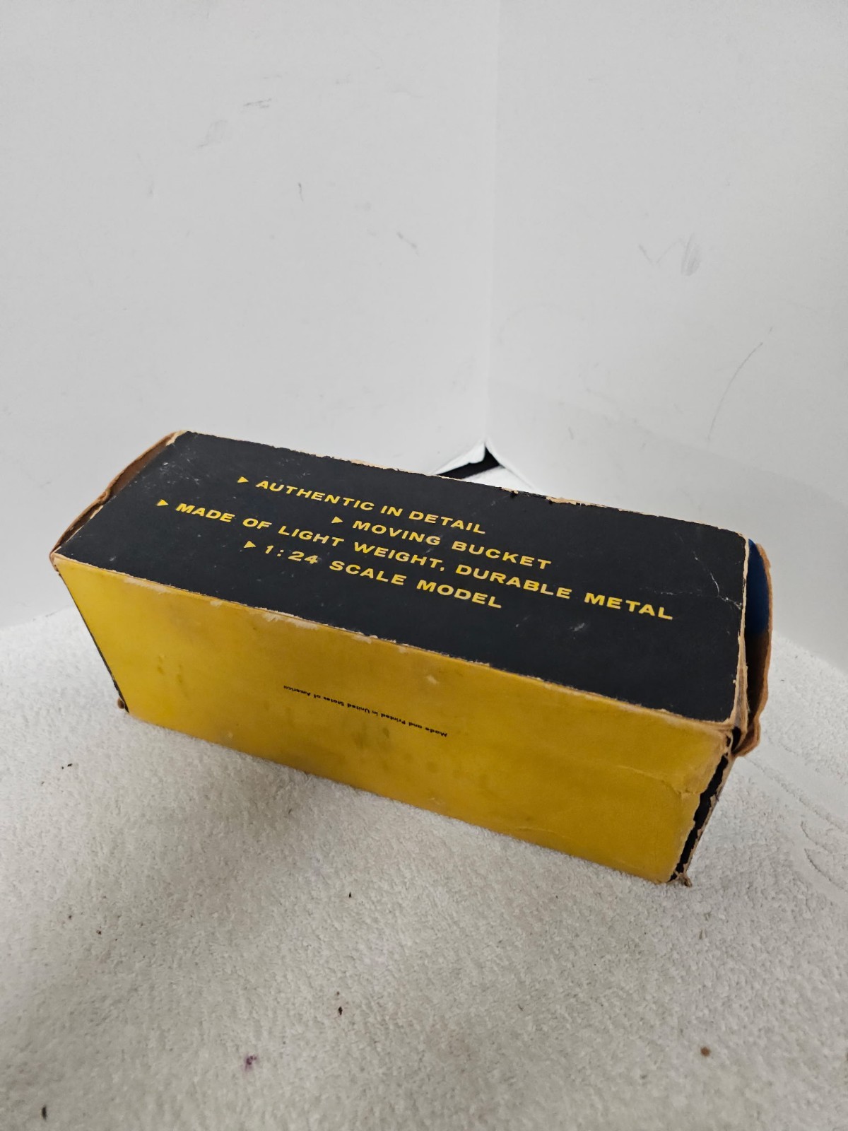 Vintage 1960s ERTL Caterpillar 944 Traxcavator 1:24 Diecast Loader w/ Box EUC