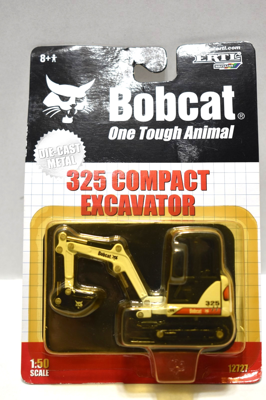 Ertl Britains 1:50 Bobcat 325 Compact Excavator #12727