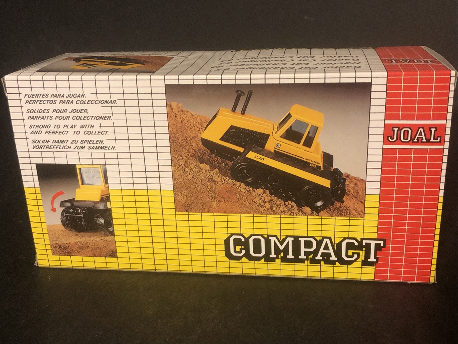 JOAL Compact 1:50 Diecast Cat Caterpillar Challenger 65 REF-233 in box