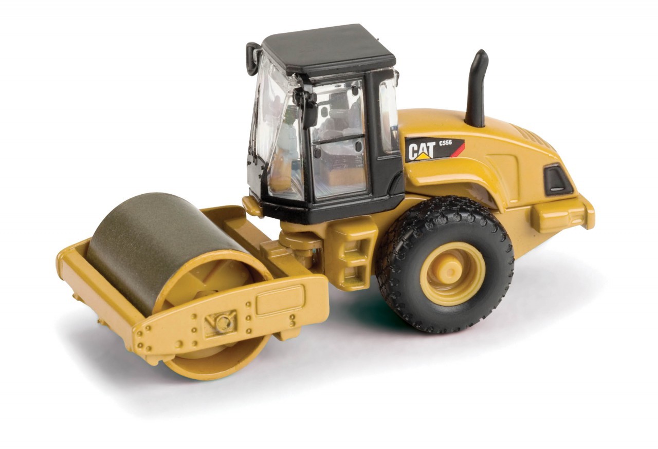 Norscot 55246 CAT Caterpillar CS-56 Vibratory Soil Compactor 1:87 DieCast Model