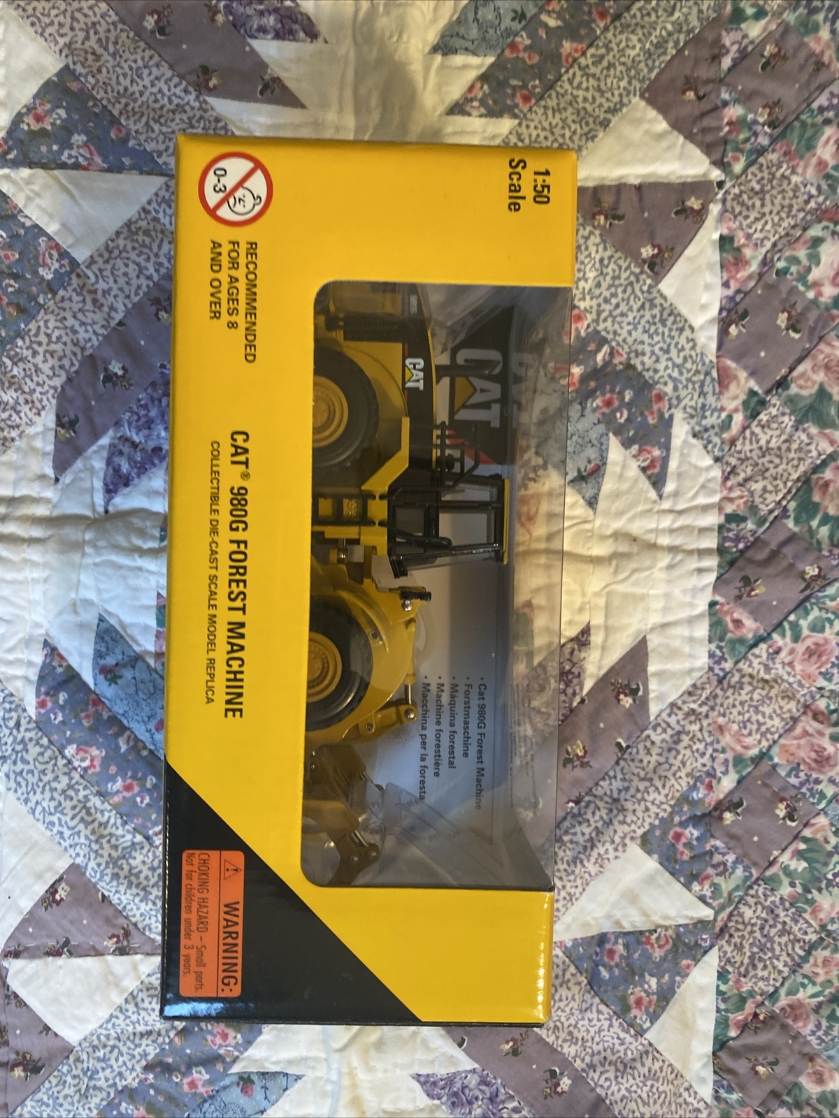 CAT 980G Forest Machine Die-Cast Scale Model