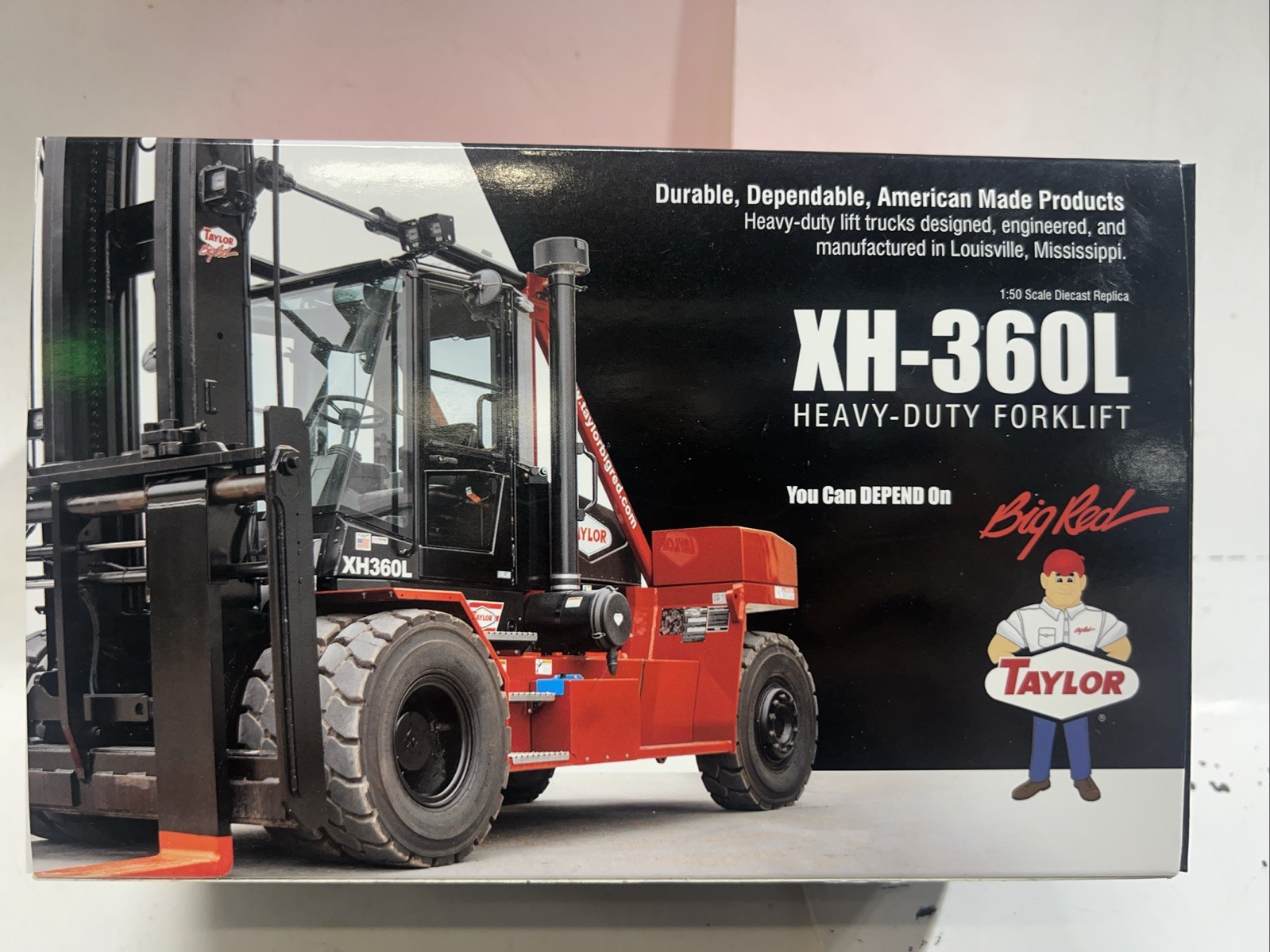 Taylor XH-360L Forklift – Weiss Bros 1:50 Scale Diecast Model #WBR033-300 MIB